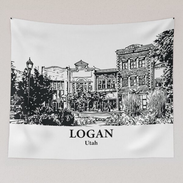 Item preview, Logan - Utah designed and sold by Lakeric Cityscapes.