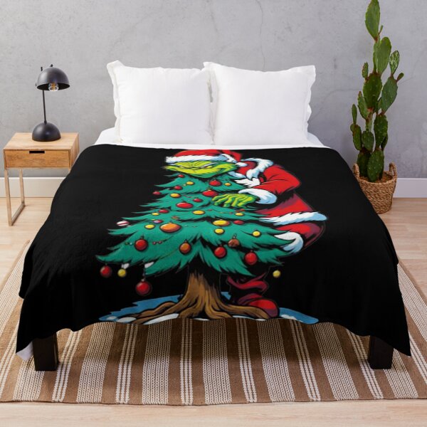 Item preview, The Grinch Christmas Tree | Funny Holiday Classic Design designed and sold by pluekeethi.