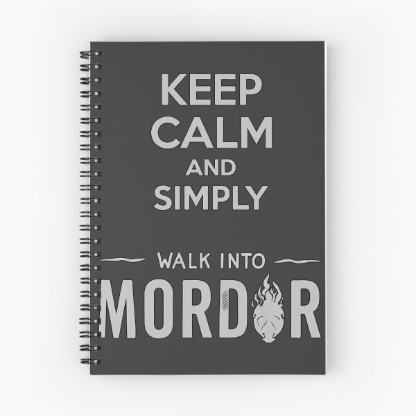 Item preview, Keep Calm, Simply Walk Into Mordor designed and sold by Fanta-sticky.
