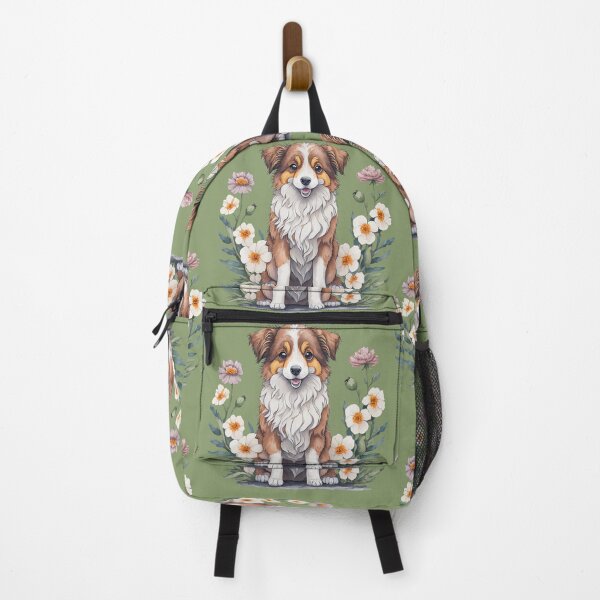 Item preview, Pretty Collie surrounded by flowers designed and sold by HA-Design-Kunst.