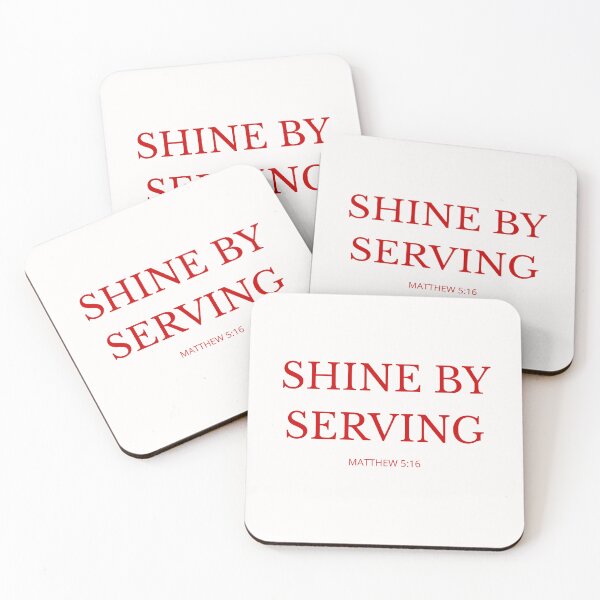 Item preview,  SHINE BY SERVING – Christian Faith Design designed and sold by Illustrated Faith.