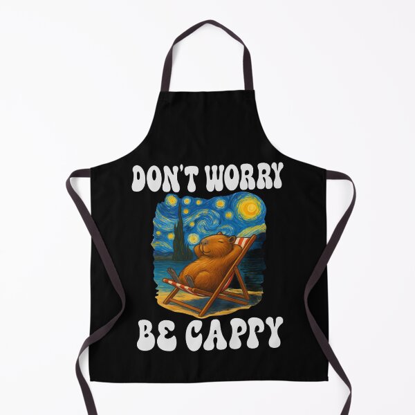 Item preview, Don't Worry Be Cappy – Funny Capybara designed and sold by Colorfulman.