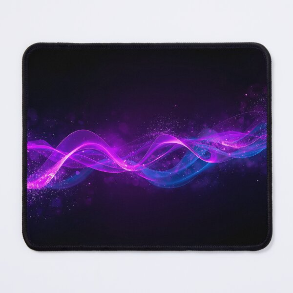 Item preview, Abstract Neon Lightwave on Black Background designed and sold by Neural Dream.