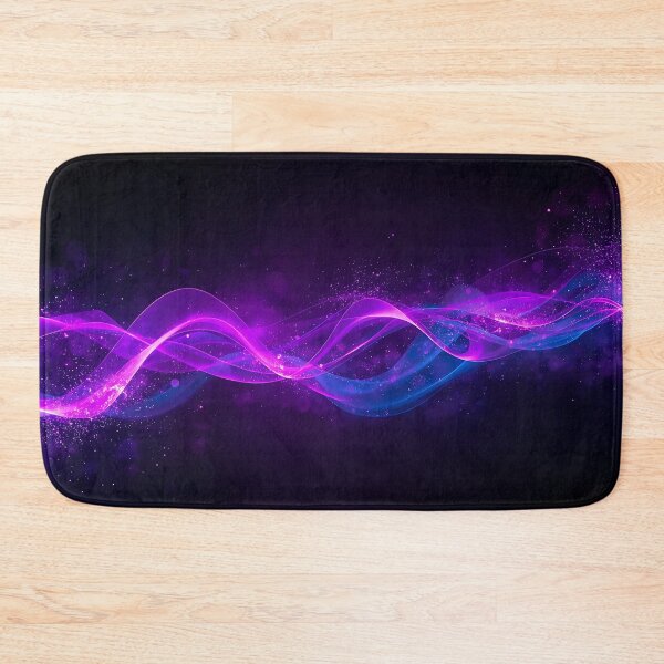 Item preview, Abstract Neon Lightwave on Black Background designed and sold by Neural Dream.