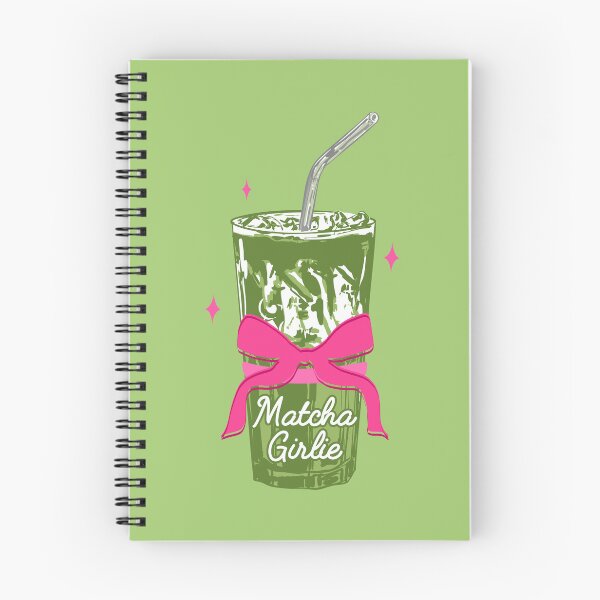 Item preview, Pink Bows Matcha – Girly Vintage Illustration designed and sold by MaiZephyr.