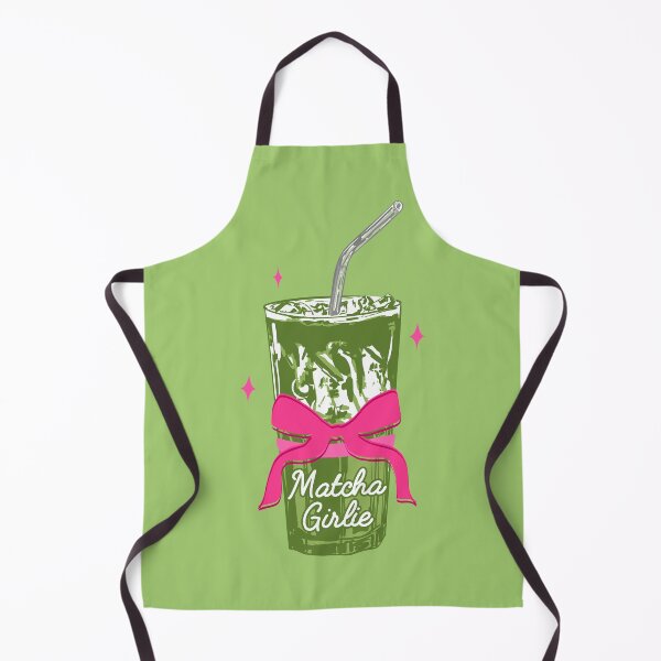 Item preview, Pink Bows Matcha – Girly Vintage Illustration designed and sold by MaiZephyr.