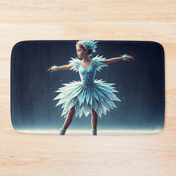Item preview, Elegance in Motion – The Girl in the Glass Dress designed and sold by PawPrintedArt.