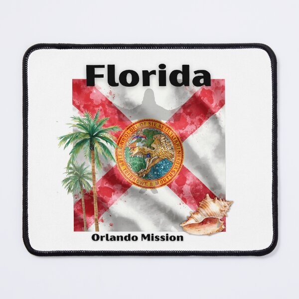 Item preview, Florida Orlando LDS Mission designed and sold by Seeshellspace Designs.