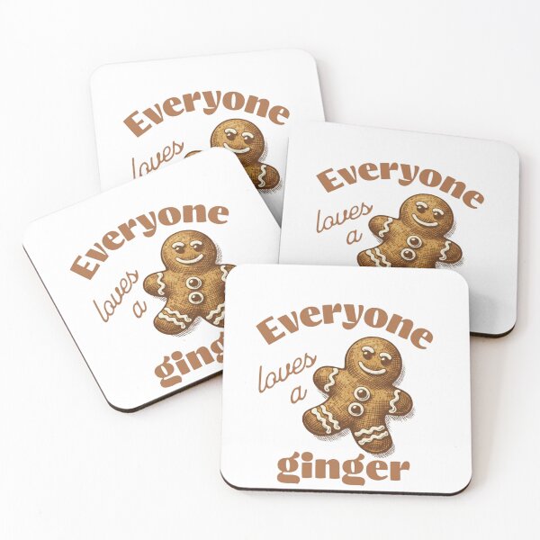 Item preview, Everyone Loves a Ginger — Funny Christmas Gingerbread Man Art designed and sold by Colorful-Garden.