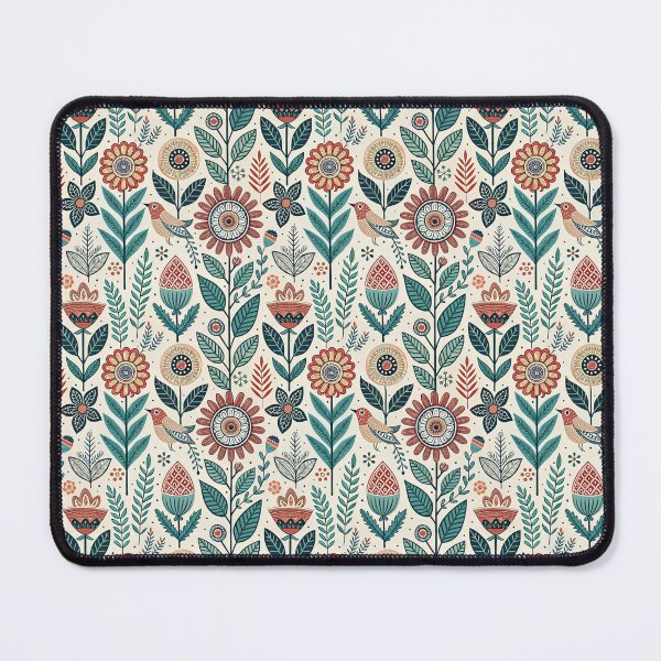 Item preview, Folk Flowers designed and sold by Shuga-Design.
