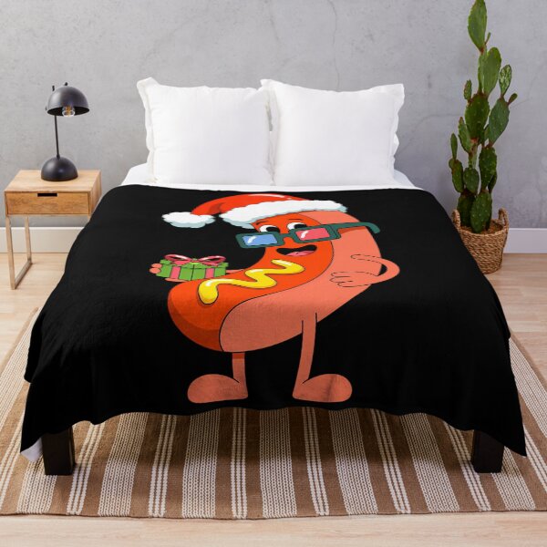 Item preview, Santa Hotdog Funny Xmas Food Christmas designed and sold by DoorwayThreads.