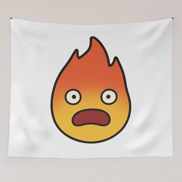 Item preview, Calcifer Flame – Spirited Fire Design Inspired by Howl’s Moving Castle designed and sold by AddictiveDesign.