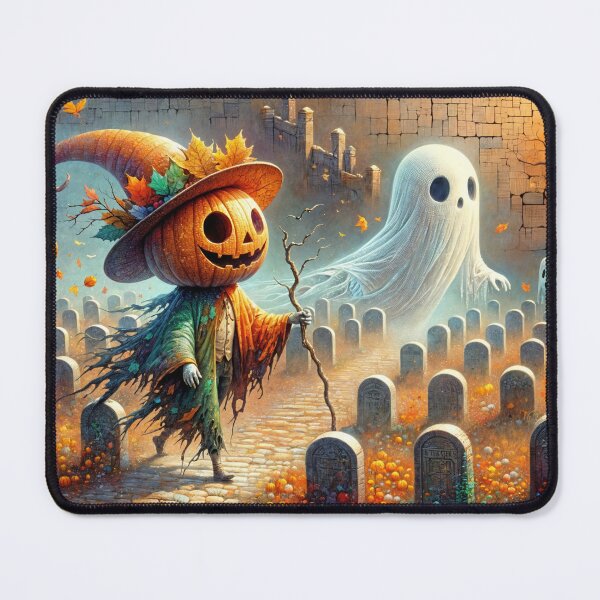 Item preview, Walking with a Ghost Through the Cemetery designed and sold by M-Y-A-R-T-.