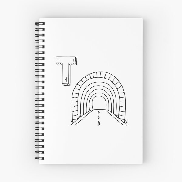 Item preview, An illustration of letter T stands for Tunnel designed and sold by rasagamastore.