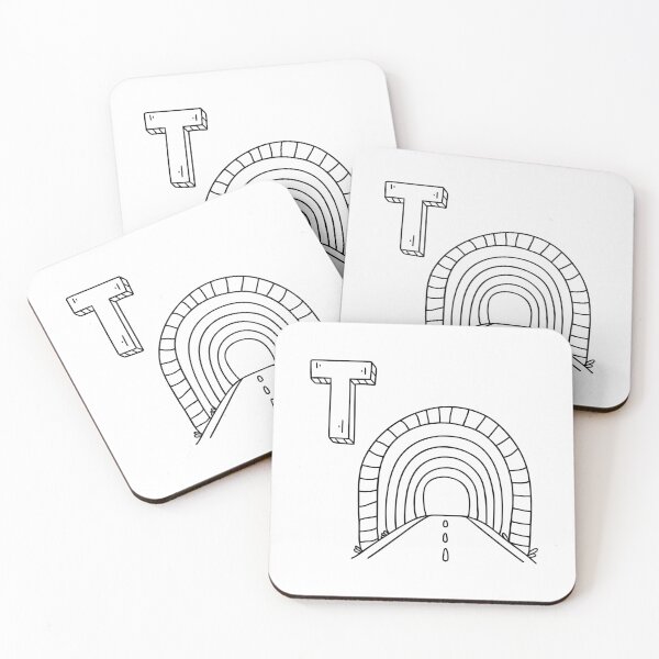 Item preview, An illustration of letter T stands for Tunnel designed and sold by rasagamastore.