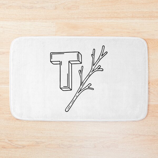 Item preview, An illustration of letter T stands for Twig designed and sold by rasagamastore.