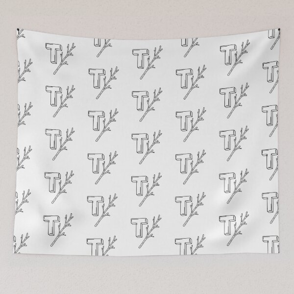 Item preview, An illustration of letter T stands for Twig designed and sold by rasagamastore.