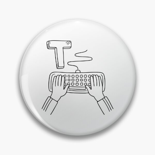 Item preview, An illustration of letter T stands for Typing designed and sold by rasagamastore.
