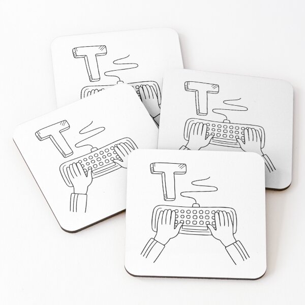 Item preview, An illustration of letter T stands for Typing designed and sold by rasagamastore.