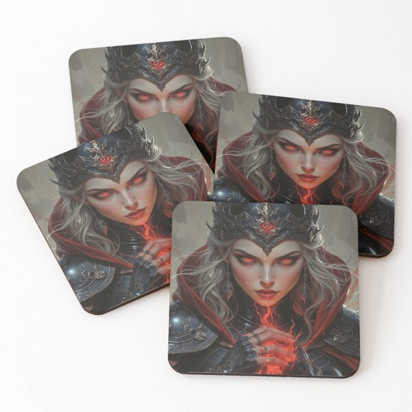 Item preview, Dark Sorceress Queen – DND Fantasy Portrait designed and sold by DiceWay.