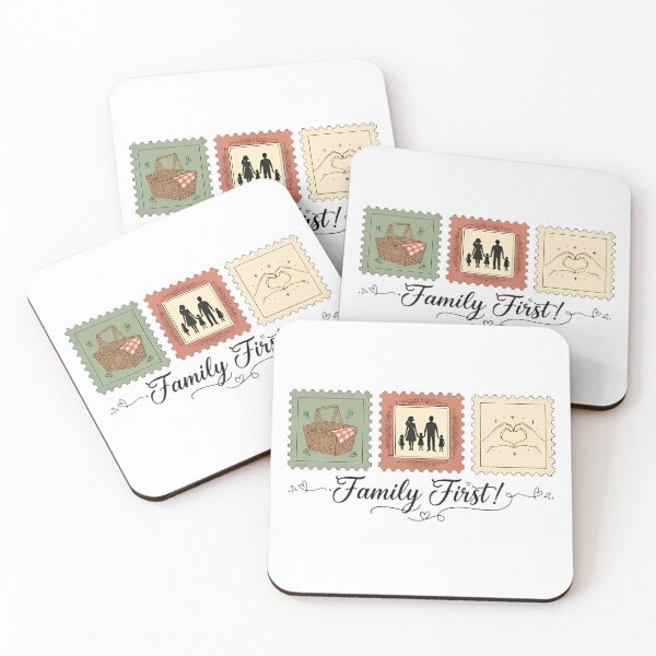 Item preview, Family First! Vintage Stamp Collection Illustration designed and sold by By:MarcinK.