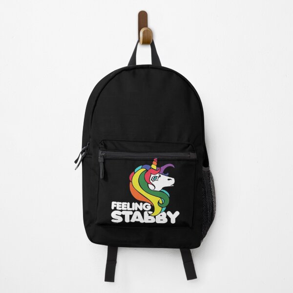 Item preview, Feeling stabby unicorn designed and sold by FrictionMaxxing.