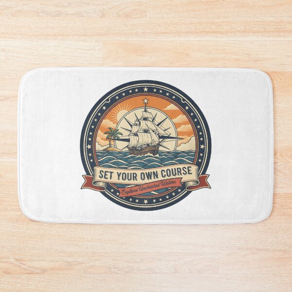 Item preview, Set Your Own Course | Vintage Nautical designed and sold by DailyVibesMerch.