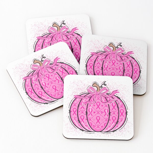 Item preview, breast cancer awareness pumpkin illustration. Pink ribbon pumpkin for cancer survivor, Cancer fighter, Woman health awarenss in october	 designed and sold by ArtFanatic97.