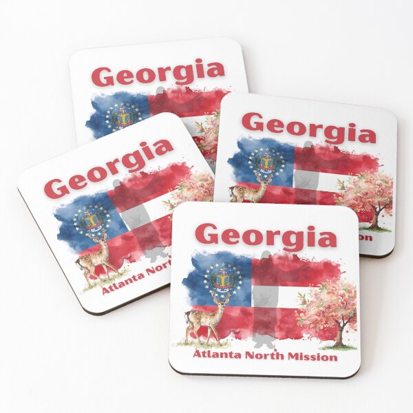 Item preview, Georgia Atlanta North LDS Mission designed and sold by Seeshellspace Designs.