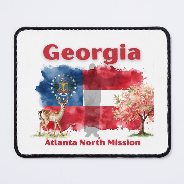 Item preview, Georgia Atlanta North LDS Mission designed and sold by Seeshellspace Designs.