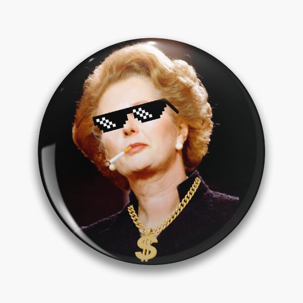 Item preview, Margaret Thatcher Thug Life designed and sold by EdGraphy.