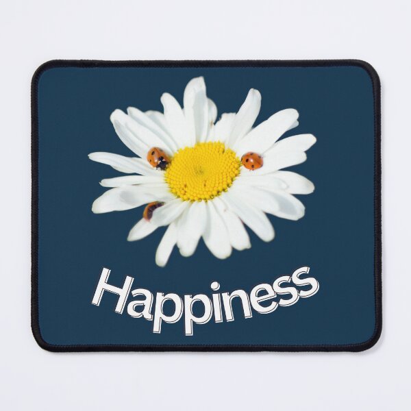 Item preview, Happiness – Ladybug on a daisy | Nature & Joy of Life designed and sold by Katja LebenFreude.