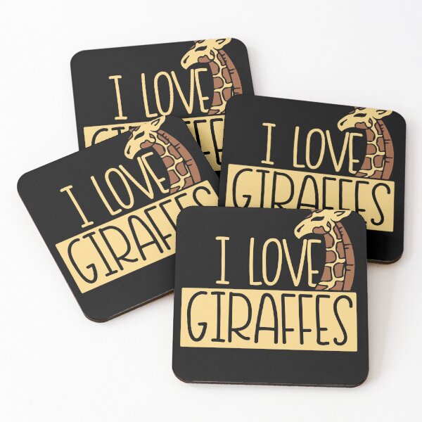 Item preview, I love giraffes designed and sold by FrictionMaxxing.