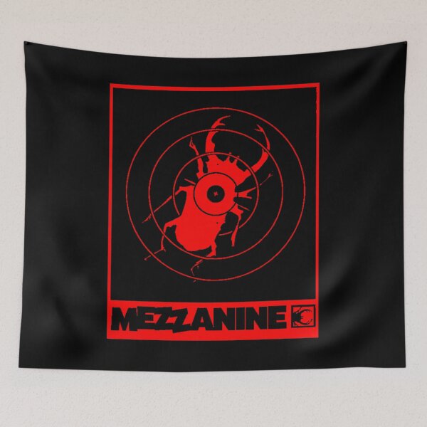 Item preview, Red Silhouette Frame Trip Hop Band designed and sold by nerdyygraphic.