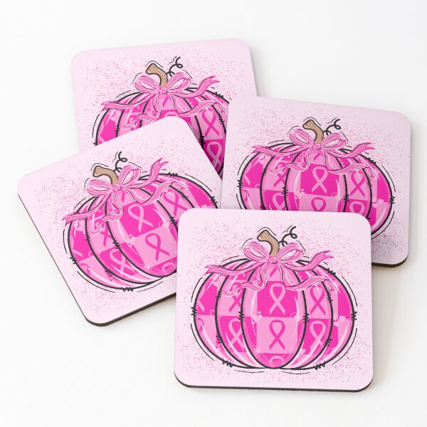 Item preview, Breast cancer awareness pumpkin illustration. Pink ribbon pumpkin for cancer survivor, Cancer fighter, Woman health awarenss in october	 designed and sold by ArtFanatic97.