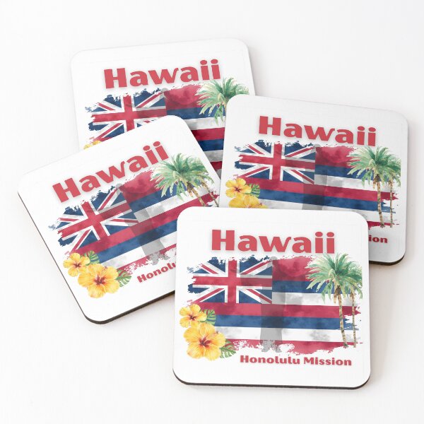 Item preview, Hawaii Honolulu LDS Mission designed and sold by Seeshellspace Designs.