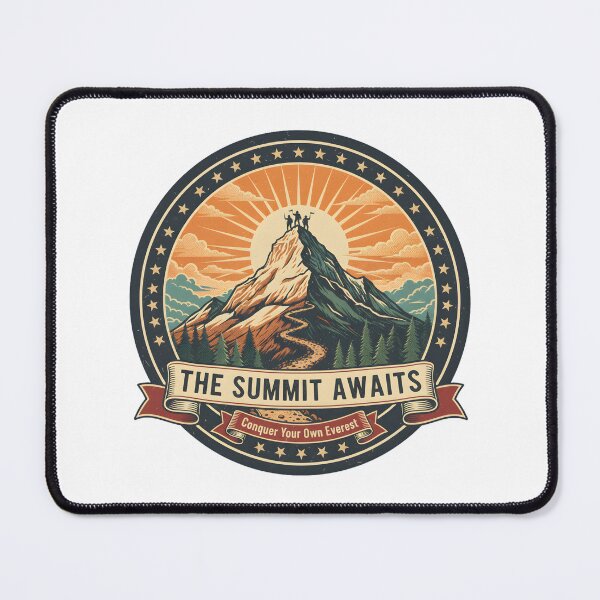 Item preview, The Summit Awaits | Conquer Your Own Everest designed and sold by DailyVibesMerch.