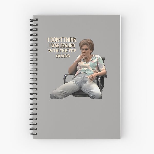 Item preview, KATE-MCKINNON---DEALING-WITH-THE-TOP-BRASS-T-SHIRT designed and sold by EdwardMMille.