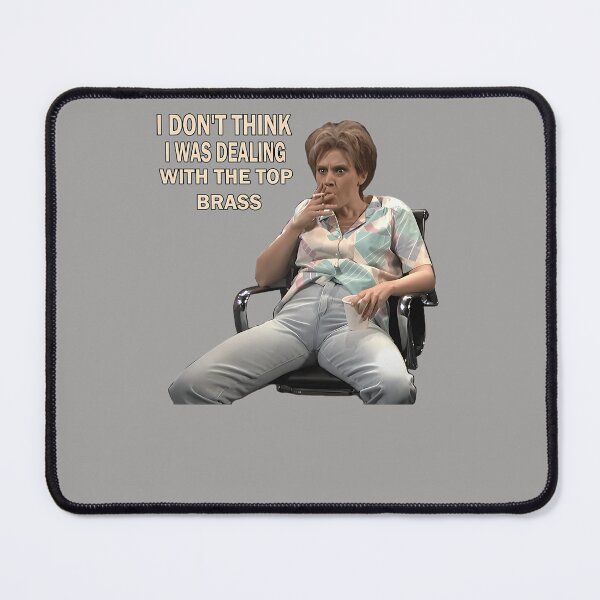 Item preview, KATE-MCKINNON---DEALING-WITH-THE-TOP-BRASS-T-SHIRT designed and sold by EdwardMMille.