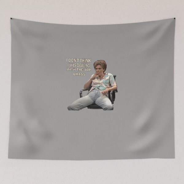 Item preview, KATE-MCKINNON---DEALING-WITH-THE-TOP-BRASS-T-SHIRT designed and sold by EdwardMMille.