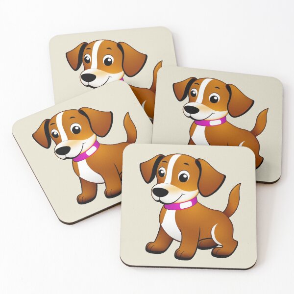 Item preview, Small brown dog, standing designed and sold by HA-Design-Kunst.