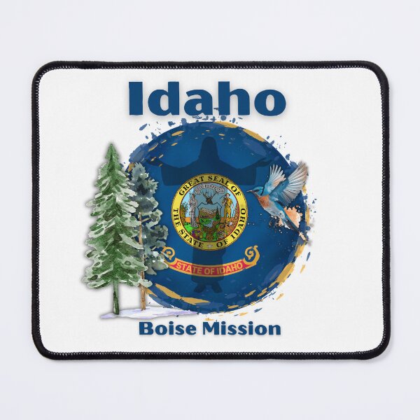 Item preview, Idaho Boise LDS Mission designed and sold by Seeshellspace Designs.