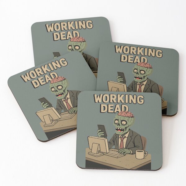 Item preview, Working Dead – The Office Zombie Life designed and sold by MythoWorldddd.