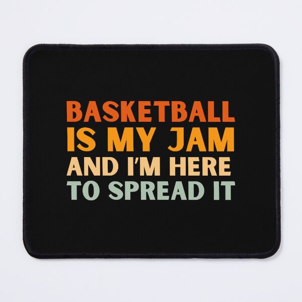 Item preview, Basketball Is My Jam Funny Colorful Basketball Player designed and sold by StrideSuccess.