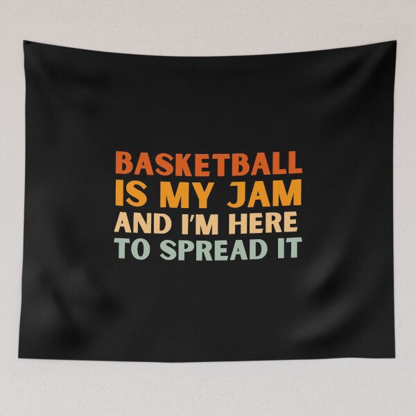 Item preview, Basketball Is My Jam Funny Colorful Basketball Player designed and sold by StrideSuccess.