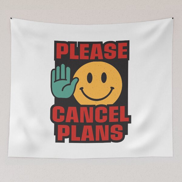 Item preview, Please Cancel Plans Funny Introvert T-Shirt  designed and sold by Koony House and Field.