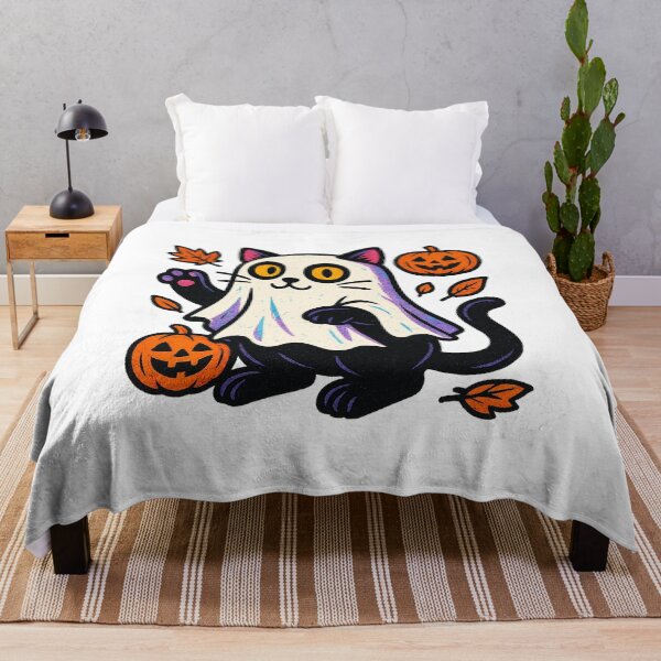Item preview, Ghost Cat Mascot designed and sold by PlanetBoi.