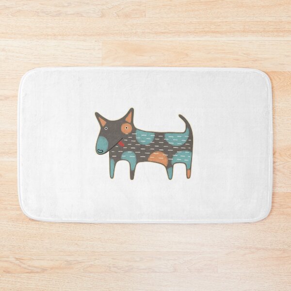 Item preview, Cute  Dog T-Shirt | Kawaii Folk Art Dog Tee | Whimsical Animal Graphic Shirt | Funny Dog Lover Birthday Gift | Derpy Cute Pet Shirt designed and sold by Rio77 Styles.