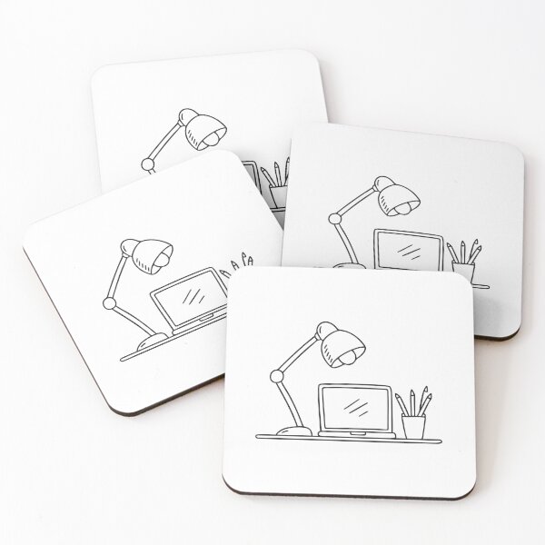 Item preview, A table lamp placed next to a laptop on a study table designed and sold by rasagamastore.