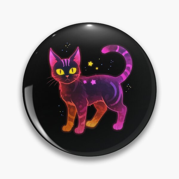Item preview, Cyber Glow Cat – Kawaii Neon Kitty with 80s Vaporwave Aesthetic designed and sold by ThePhattCatAgency.